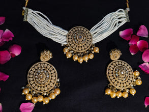 Royal Pearl & Kundan Bridal Jewelry Set