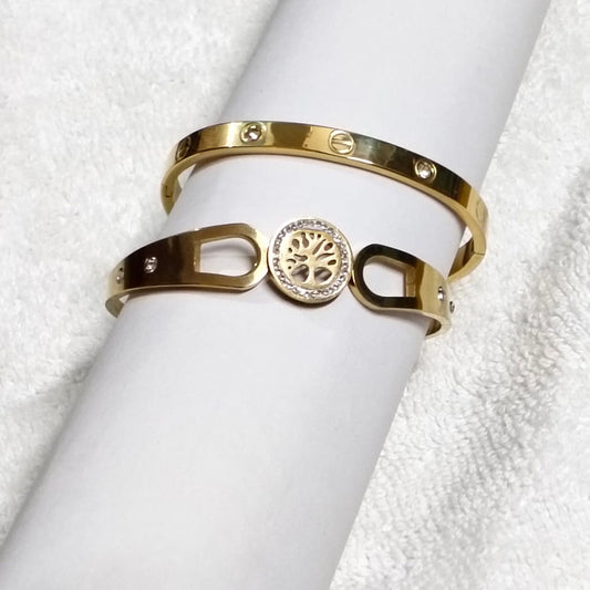 This Elegant Bracelet Combo from MKOS Blends Timeless Sophistication with Modern Style