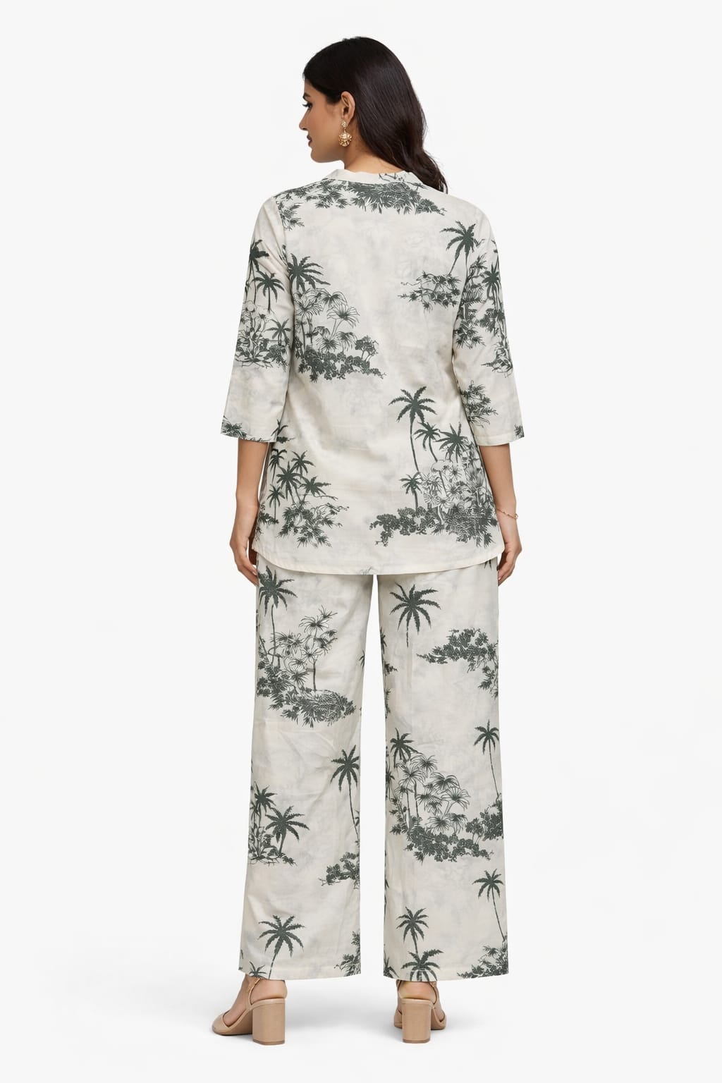Palm Print Co-ord Set